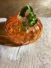 Blown glass pumpkin for sale  Bethel