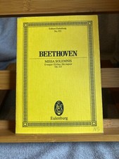 Beethoven missa solemnis d'occasion  Rennes
