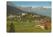 Cartão postal Montana Vermala sur Sierre Suíça   comprar usado  Enviando para Brazil