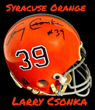 MINICAPACETE RETRÔ LARANJA SIRACUSA AUTOGRAFADO ASSINADO POR LARRY CSONKA CAP/CERTIFICADO DE AUTENTICIDADE, usado comprar usado  Enviando para Brazil