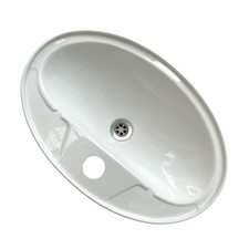 White oval sink for sale  PONTEFRACT