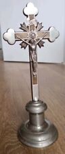 Vintage catholic crucifix for sale  HERIOT