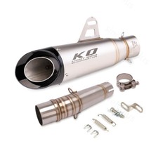 Silenciadores deslizantes silenciadores preto tubo de escape de motocicleta Honda NC700 NC750X comprar usado  Enviando para Brazil