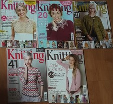 Knitting magazines 2015 for sale  LONDON
