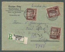 Saargebiet saarbrücken brief gebraucht kaufen  Bad Münstereifel