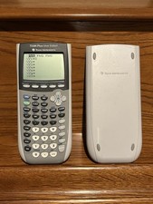 Calculadora gráfica Texas Instruments TI-84 Plus edição prata, com capa testada comprar usado  Enviando para Brazil