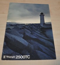 Triumph 2500tc brochure d'occasion  Expédié en Belgium