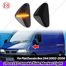 PAAR SEITENBLINKER BLINKER SCHWARZ BLINKLEUCHTE FÜR Fiat Ducato 244 2002-2006 comprar usado  Enviando para Brazil