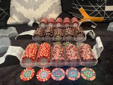 Real poker chips for sale  COALVILLE