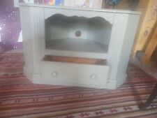 Corner cabinet shabby for sale  EPSOM