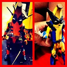 Deadpool e Wolverine personalizados PEELY 6" comprar usado  Enviando para Brazil