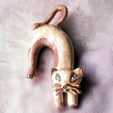 Siamese cat brooch for sale  Monmouth Junction