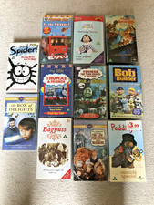 Childrens vhs tapes for sale  YORK