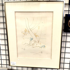 Lithographie dali salvador d'occasion  Yffiniac