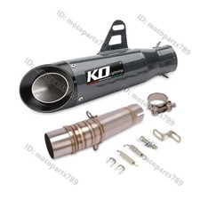 Sistema de escape deslizante tubo de ligação média 51mm pontas silenciadoras para Honda NC700 NC750X comprar usado  Enviando para Brazil