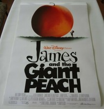 Pôster original do filme James and the Giant Peach Disney dupla face 27x40 laminado comprar usado Pôster original do filme James and the Giant Peach Disney dupla face 27x40 laminado comprar usado  Enviando para Brazil