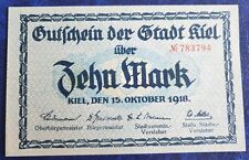 Kiel mark notgeld gebraucht kaufen  Versand nach Germany