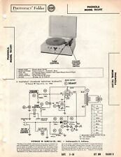 Usado, Phonola - Model - TK139T - Record Player - Original Service Manual - 1956 segunda mano  Embacar hacia Argentina