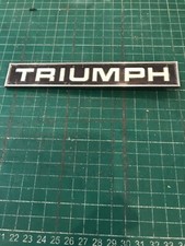 Triumph badge metal for sale  CATERHAM