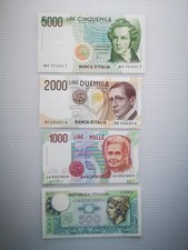 Lotto banconote originali usato  Polcenigo