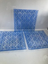 Blue leaf pattern for sale  FAREHAM