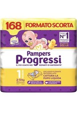 Pampers progressi newborn usato  Settimo Milanese