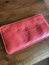 Coach red leather for sale  Springfield