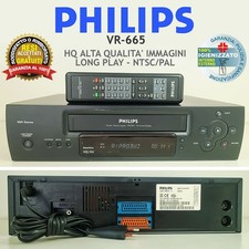 Videoregistratore vhs philips usato  Vicenza