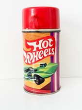 Usado, Garrafa térmica Hot Wheels 1969 para lancheira original. Ótimo! Mattel Vintage comprar usado  Enviando para Brazil