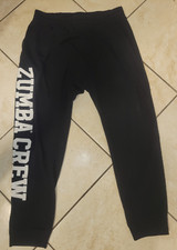 Calça harém Zumba Part of the Crew masculina preta e branca em excelente estado usado! - Tamanho G comprar usado  Enviando para Brazil