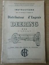 Instructions distributeur engr d'occasion  Décines-Charpieu
