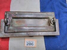 Antique brass letterbox for sale  BRISTOL