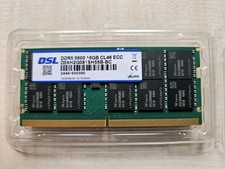 DSL SO-DIMM DDR5 5600 16GB CL46 ECC, używany na sprzedaż  Wysyłka do Poland