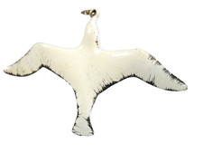 White enamel seagull for sale  West Rutland