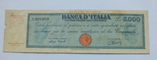 Repubblica banca italia.5000 usato  Torino