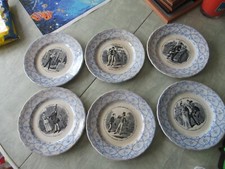 Lot assiettes .vieillard d'occasion  Rambouillet