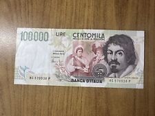 Banconota lire 100000 usato  Rivoli