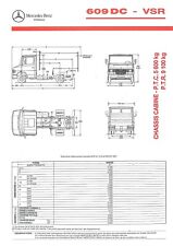 Mercedes trucks 609 d'occasion  Les Bordes