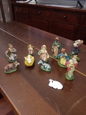Antico presepe gesso usato  Senago