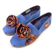 Toms Frida Kahlo Espadrille 9.5 Frutas Cetim 3D Rosa Envoltório Alpargata Novo em folha comprar usado  Enviando para Brazil