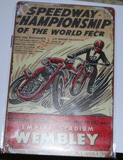Metal speedway sign for sale  REDRUTH