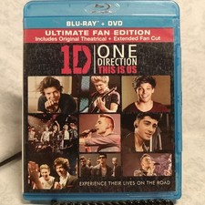One Direction: This Is Us (Blu-ray/DVD, 2013) 2-Disc Ultimate Fan Edition USED comprar usado  Enviando para Brazil