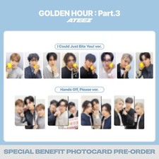 [Pré-venda] Cartão fotográfico ATEEZ 12º mini álbum Golden Hour parte 3 KQ benefício especial comprar usado  Enviando para Brazil