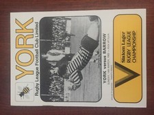 York barrow rugby for sale  YORK