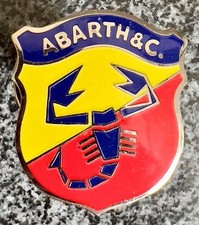 Usado, Emblema de capota ou grelha de metal esmaltado Abarth. Não usado. comprar usado  Enviando para Brazil