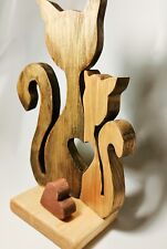 Romantici gatti legno usato  Italia