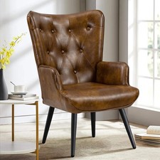 Leather accent chair for sale  Aspers