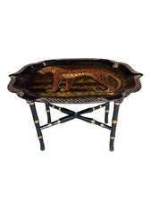 Black lacquered chinoiserie d'occasion  Expédié en Belgium