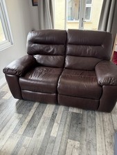 Leather electric reclining for sale  STROUD