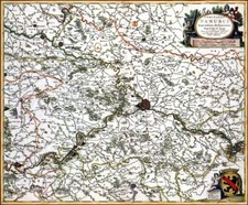 Reproduction carte ancienne d'occasion  Aulnoye-Aymeries
